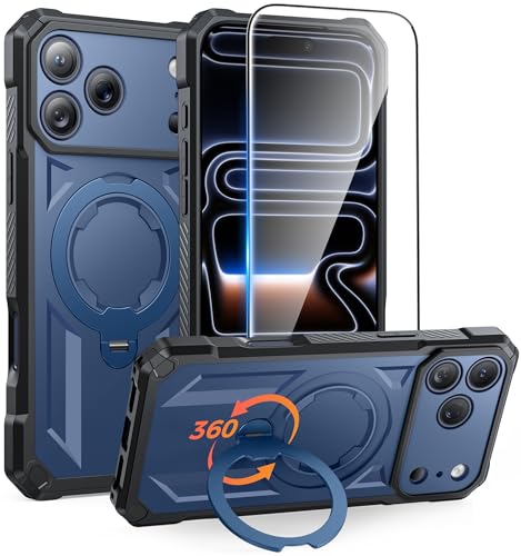 iPhone 17 Pro Max/18 Pro Max Case with 360 Spin Magnetic Stand Deal