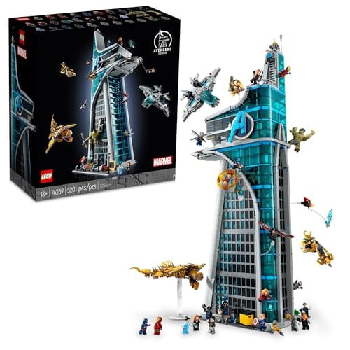 LEGO Marvel Avengers Tower Building Kit Deal
