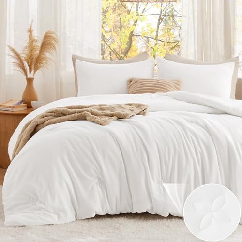 Bedsure Soft Prewashed Comforter Set 3-Piece (Queen Size) Deal