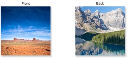 Wood Photo 2-Sided Ornaments