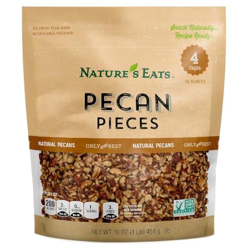 Nature's Eats Pecan Pieces, 16 oz