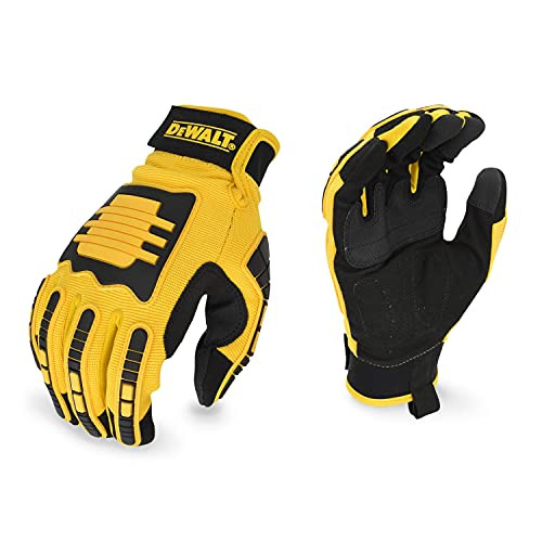 DeWALT Performance Mechanic Work Gloves w/ TPR Impact Protection & Anti-Slip Grip (X-Large)