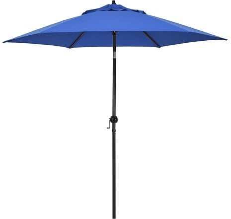 (Various Colors) 9' Astella Rd Push Tilt Patio Umbrella Deal