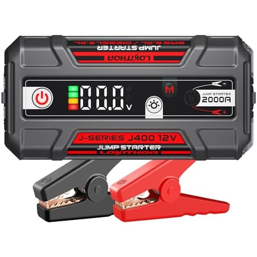 LOKITHOR J400 2000A 12V Portable Jump Starter w/ ConnectMax Tech Deal