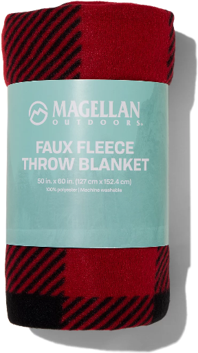 Magellan Outdoors 50x60 Fleece Throw Blanket
