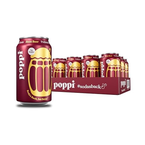 Poppi Sparkling Prebiotic Soda 12-Pack Deal