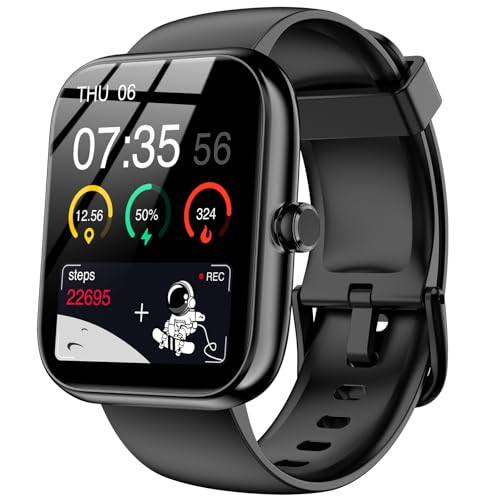 Smart Watch with 1.83" Touchscreen, Bluetooth Calling, and Health Tracking