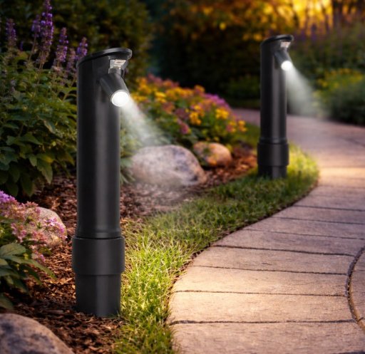 Mr. Beams Motion Pathway Lights 2-Pack