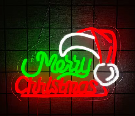Merry Christmas Neon Sign