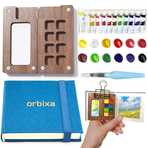 Paint-As-You-Go Mini Watercolor Set Deal