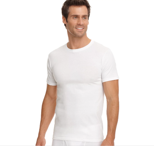 Jockey Men's Classic Collection Tag-Less Undershirts 3-Pack Deal