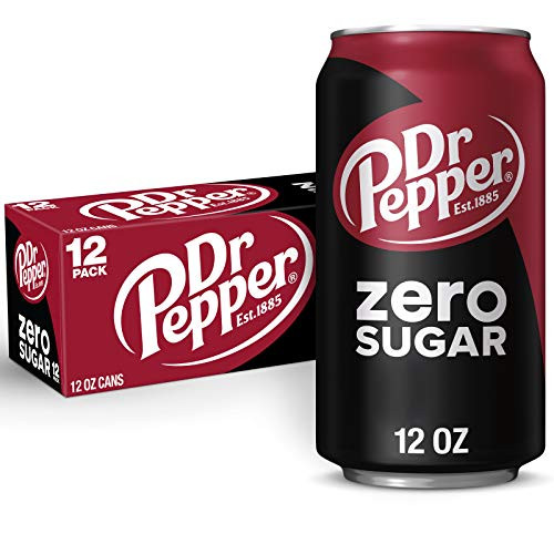 Dr Pepper Zero Sugar 12-Pack, 12 Oz.