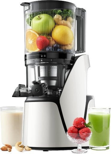 EanOruus 3-in-1 Cold Press Juicer with 6.5" Extra Large Chute Deal