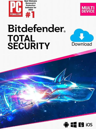 Bitdefender Total Security 5 Devices / 1 Year Deal