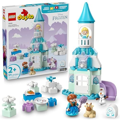LEGO Duplo: Frozen - Anna and Elsa's Frozen Castle Party (10455, 54-Piece) Deal