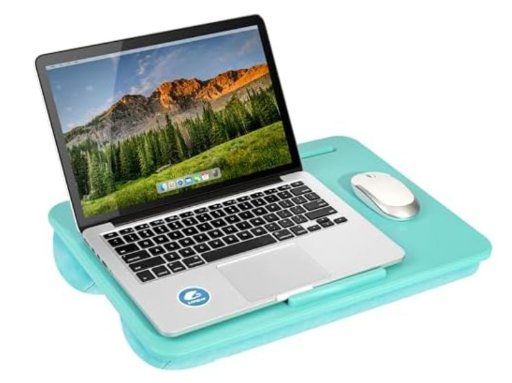 LapGear Original Cushioned Lap Desk 17.3" Aqua Sky
