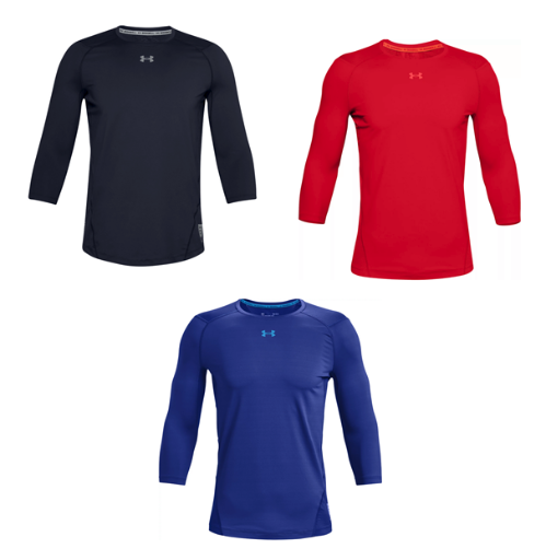 Under Armour Men's Iso-Chill 3/4 Sleeve Shirt