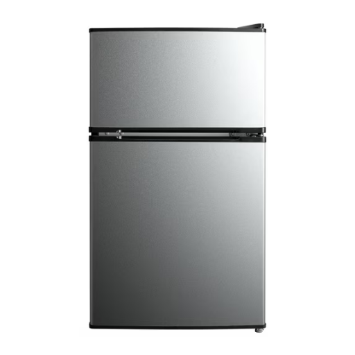 Mainstays 3.2 Cu. ft. 2-Door Refrigerator w/ Freezer