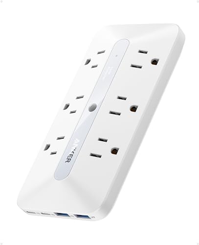 Anker 10-in-1 Power Strip with 6 AC, 2 USB A, 2 USB C Deal