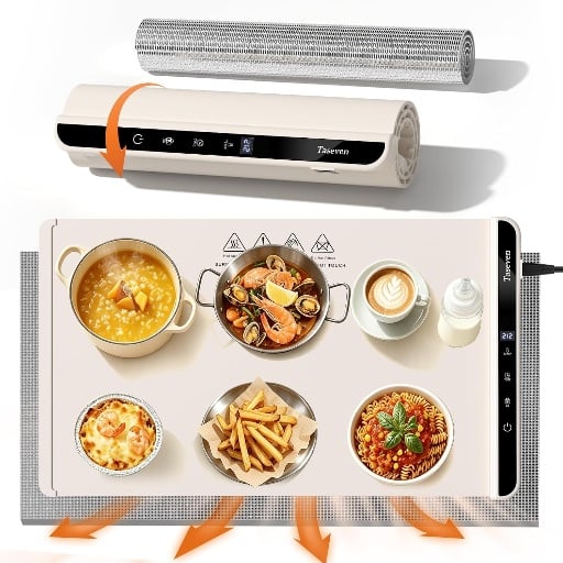 TASEVEN Electric Food Warming Mat Deal