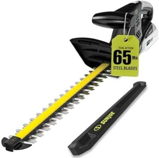 Sun Joe 24V 18" Cordless Hedge Trimmer w/ 2.0Ah Battery Deal