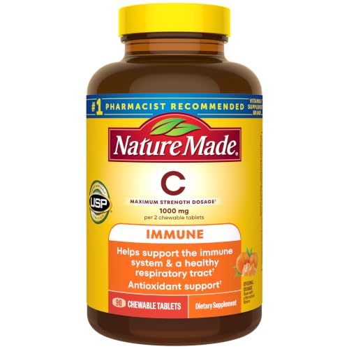 Nature Made Chewable Vitamin C 1000 mg 90 Tablets