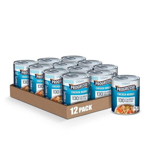 Progresso Light Canned Soup Chicken Noodle 4 x 12-Pack