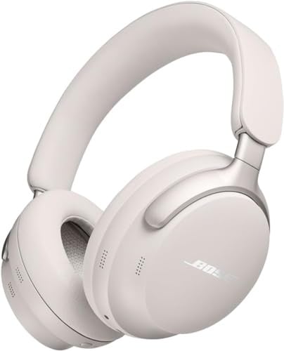 Bose QuietComfort Ultra Bluetooth Headphones White Smoke Deal