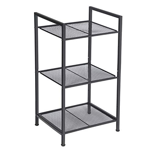 3-Tier Storage Rack, Black
