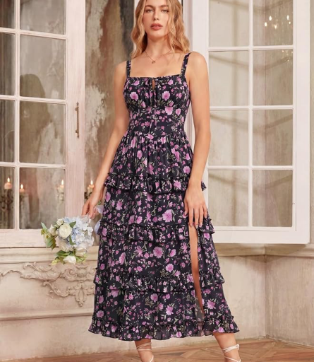 Scarlet Darkness Floral Corset Dresses - Many Options  Deal
