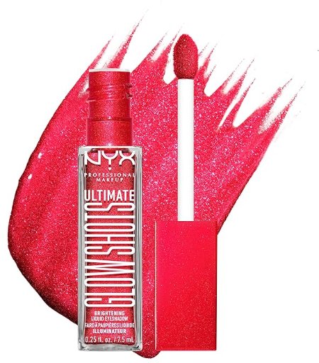 NYX PROFESSIONAL MAKEUP Ultimate Glowshots Brightening Liquid Eyeshadow 0.25-Oz