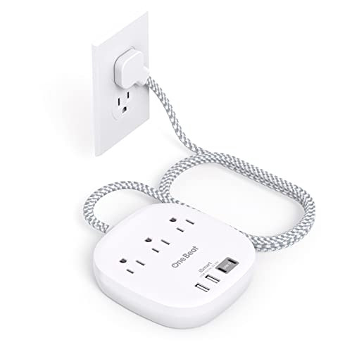 5' One Beat Flat Plug Power Strip