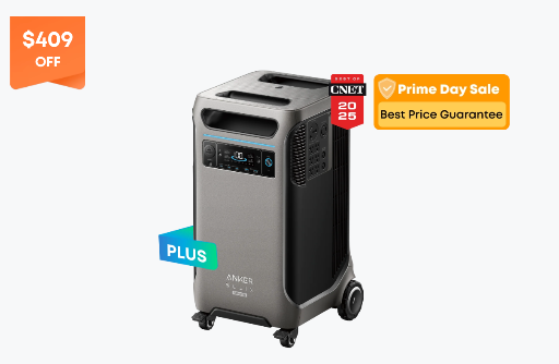 Anker SOLIX F3800 Plus Portable Power Station 3840Wh Deal