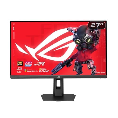 ASUS ROG Strix 27” IPS 4K 160Hz FHD 324Hz 0.03ms Dual Mode Gaming Monitor