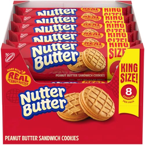Nutter Butter King Size Peanut Butter Sandwich Cookies 10-Pack 3.5oz Deal