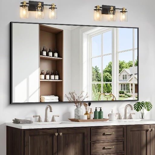 36x48 Inch Frameless Bathroom Mirror Deal