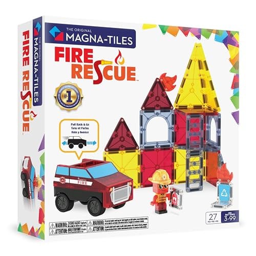 MAGNA-TILES Fire Rescue Set Deal