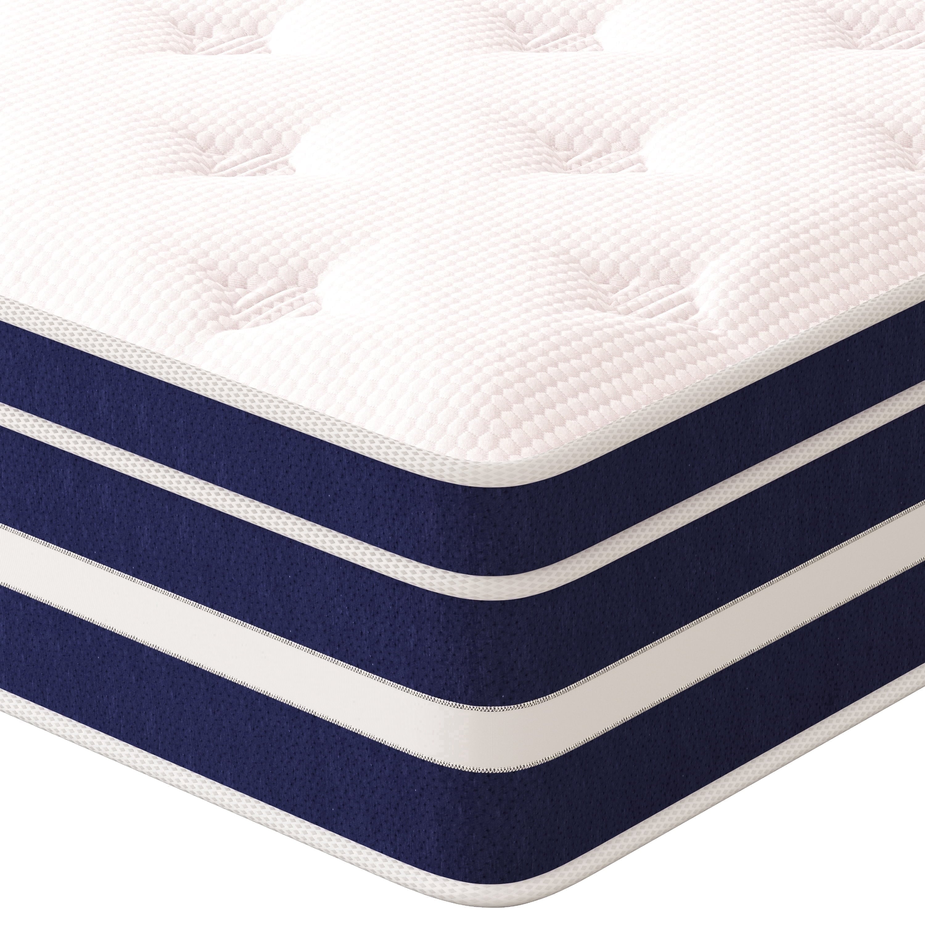 GUUKIN 12 inch Queen Memory Foam & Spring Hybrid Mattress Deal