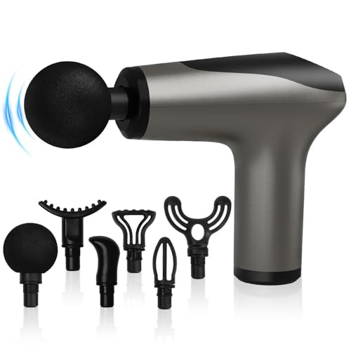 Massage Gun Deep Tissue with 6 Massages Heads
