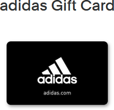 Adidas $50 Gift Card Deal