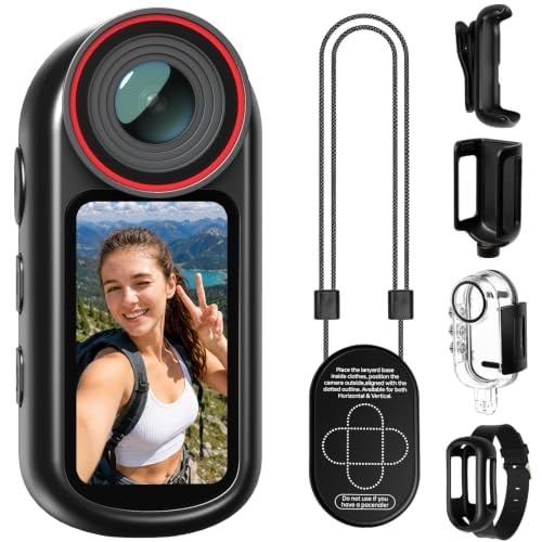 4K Mini Body Camera 1.5" Screen with EIS Action Camera Deal