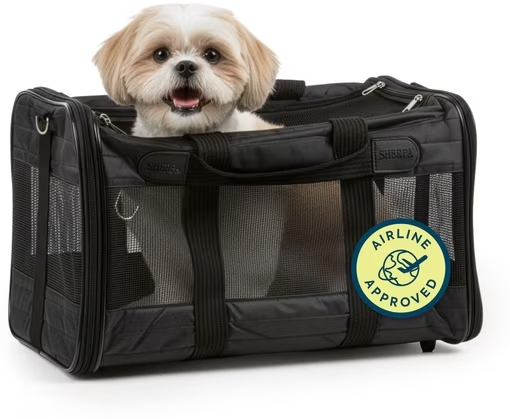 Sherpa Original Deluxe Travel Pet Carrier 19"L x 11.8"W x 11.5"H Deal