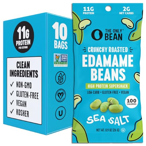 Only Bean Crunchy Roasted Edamame Beans 10-Pack