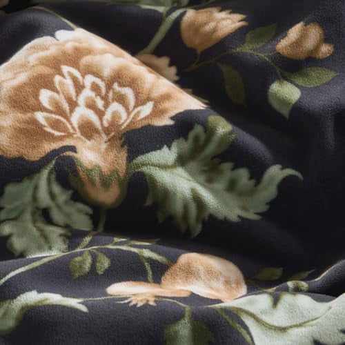 PHF 3-Piece Queen Velvet Duvet Cover Set (Black) Deal