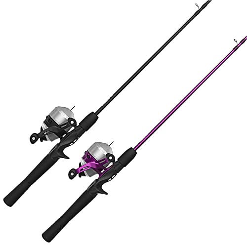 Zebco 33 Spincast Reel and 2-Piece Fishing Rod Combo, 5-Foot 6-Inch