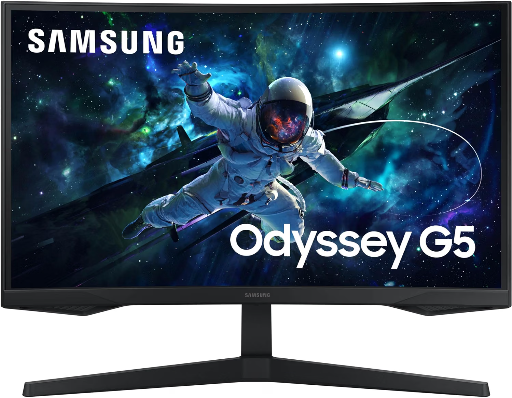 Samsung 27-Inch Odyssey G55C Series QHD 1000R Curved Gaming Monitor