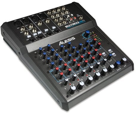 Alesis MultiMix 8 USB FX 8-Channel Mixer