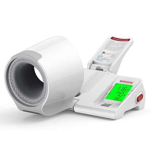 Fixed-Cuff Upper Arm Blood Pressure Monitor 2000mAh Rechargeable