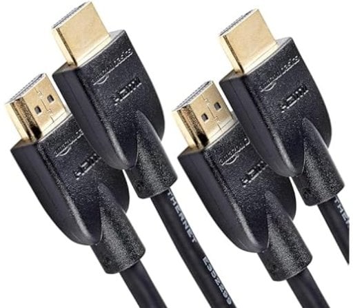 Amazon Basics 3ft HDMI Cable 4K@60Hz 2-Pack