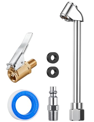 AstroAI Air Chuck Set for Tire Inflator with 1/4" NPT Quick Plug